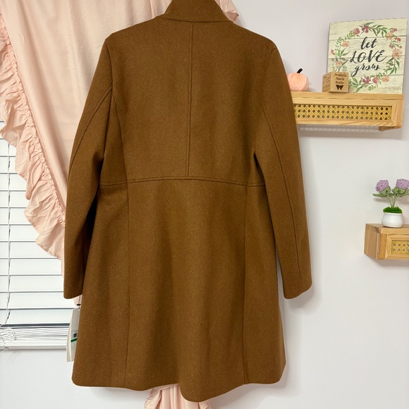 NWT CALVIN KLEIN STRETCH TRENCH COAT. Size large - Picture 8 of 9